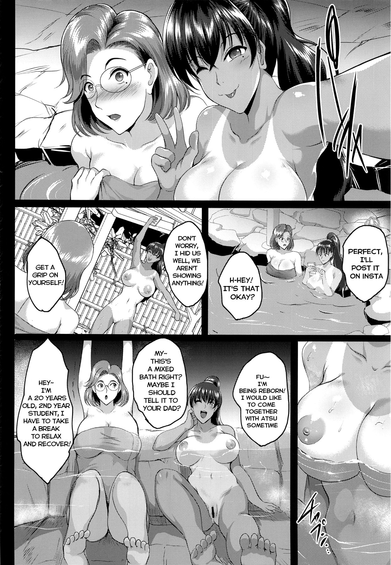 Hentai Manga Comic-Records Of a Motther-Daughter Hotsprings Vacation-Read-3
